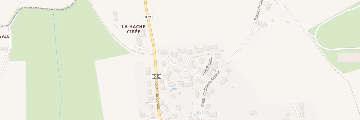 Plan du 13 Rue Rosella à La Chapelle-Saint-Fray