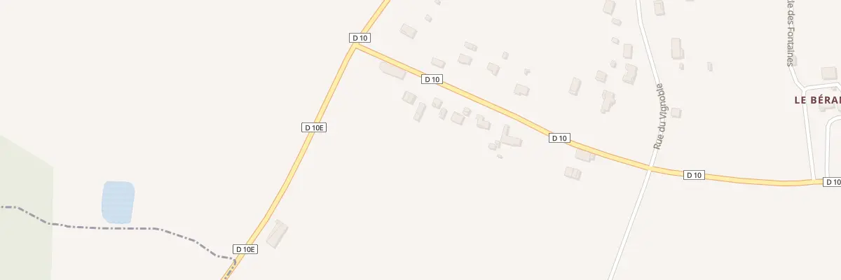Plan du 122 Rte de Bonneville à Bonneville-et-Saint-Avit-de-Fumadières