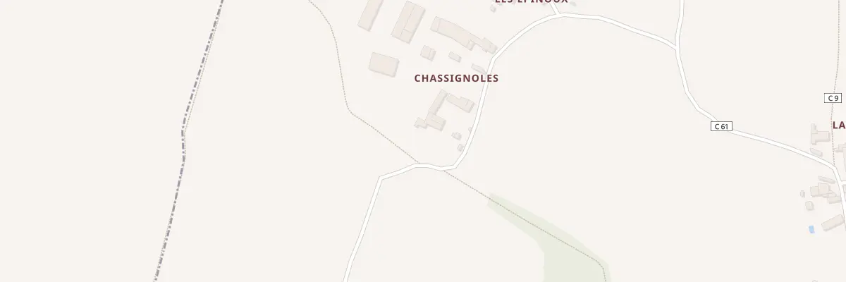 Plan du 4 Chassignoles à Rom