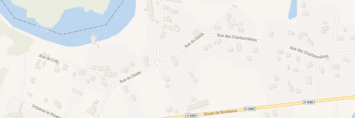 Plan du 57 Rue du Stade à Ménesplet