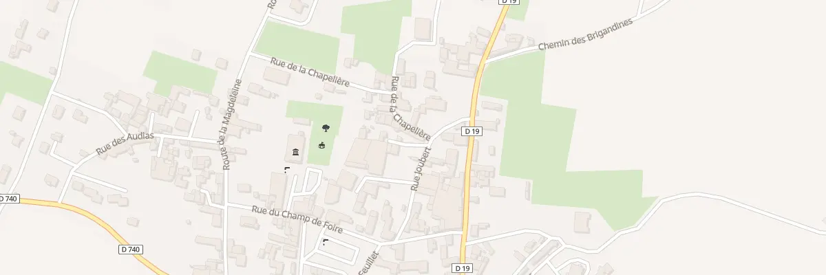Plan du 5111 Rue de la Chapeliere à Villefagnan