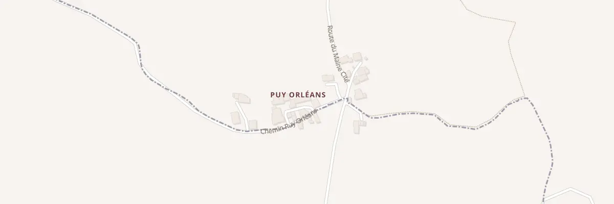 Plan du 5034 Puits Orleans à Bécheresse