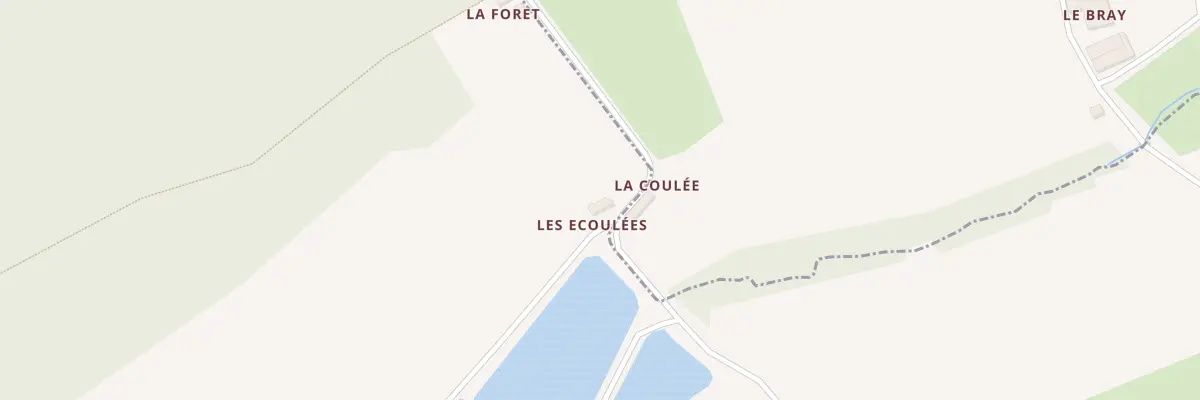 Plan du 5181 Les Ecoulees à Sainte-Sabine-sur-Longève