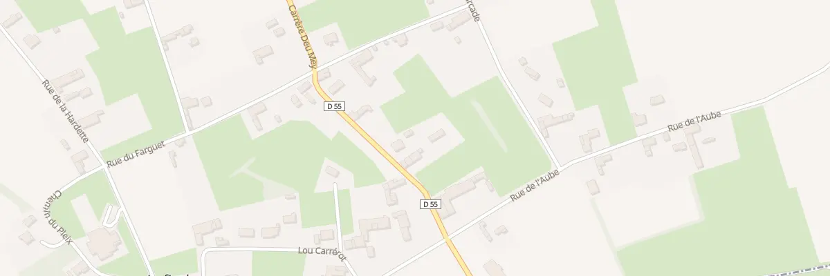 Plan du 6 Rue Lapeyre à Lafitole
