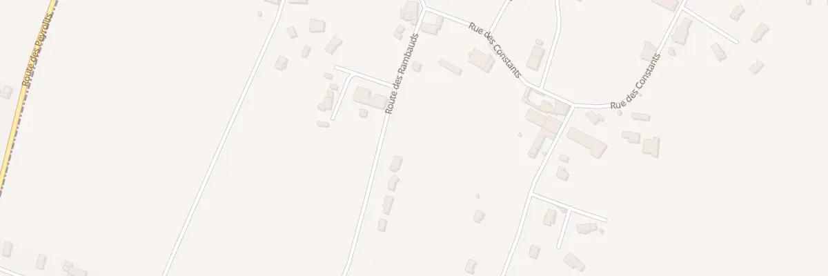 Plan du 131 Rte des Rambauds à Saint-Martin-Petit