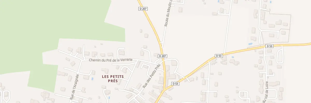 Plan du 27 Rue de l’Araignee à Vernoil-le-Fourrier