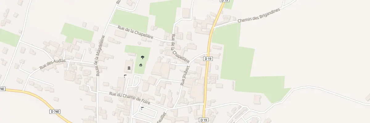 Plan du 5110 Rue de la Chapeliere à Villefagnan