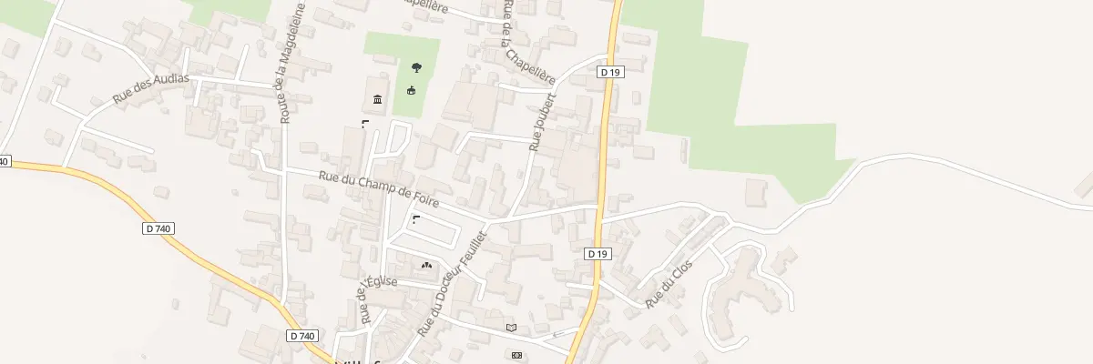 Plan du 3 Rue des Rouhauds à Villefagnan