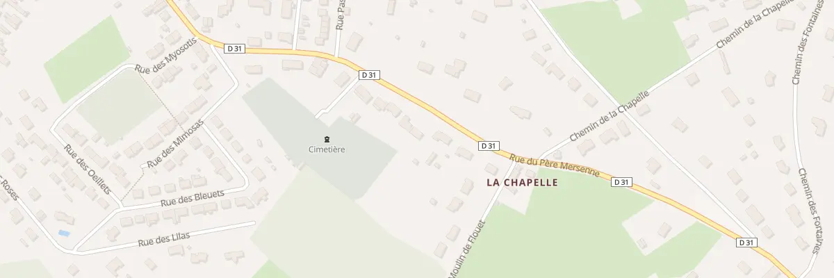 Plan du 36 Rue du Pere Mersenne à Cérans-Foulletourte