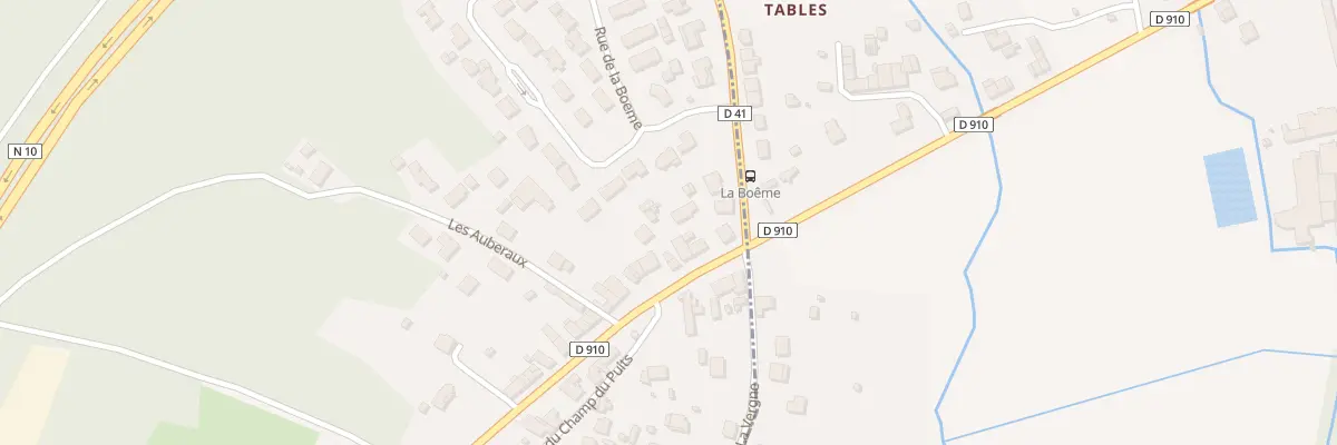 Plan du 6580 Les Auberaux à Roullet-Saint-Estèphe
