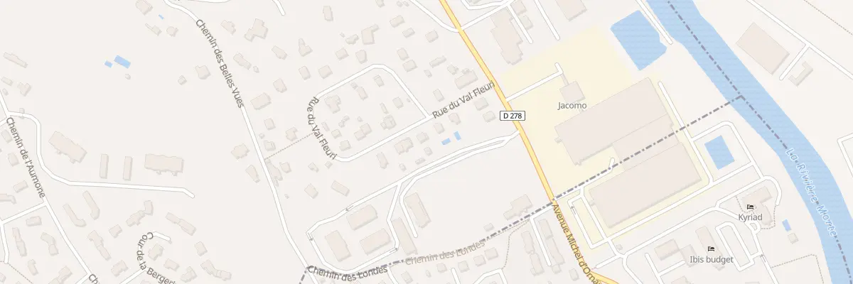 Plan du 7 Rue du Val Fleuri à Deauville