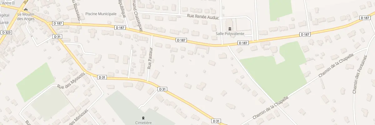 Plan du 58 Rue du Mal Leclerc à Cérans-Foulletourte