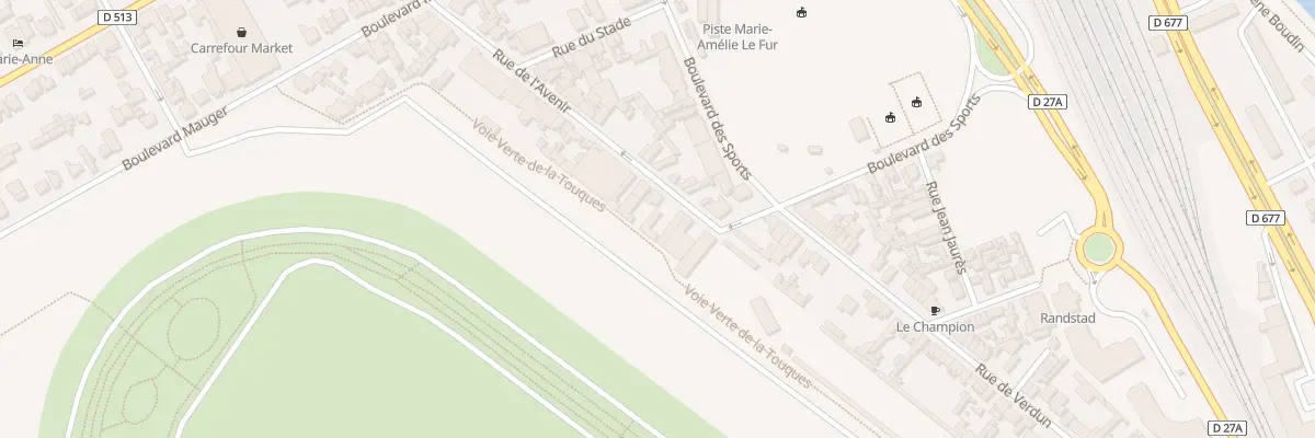 Plan du 70 Rue de l’Avenir à Deauville