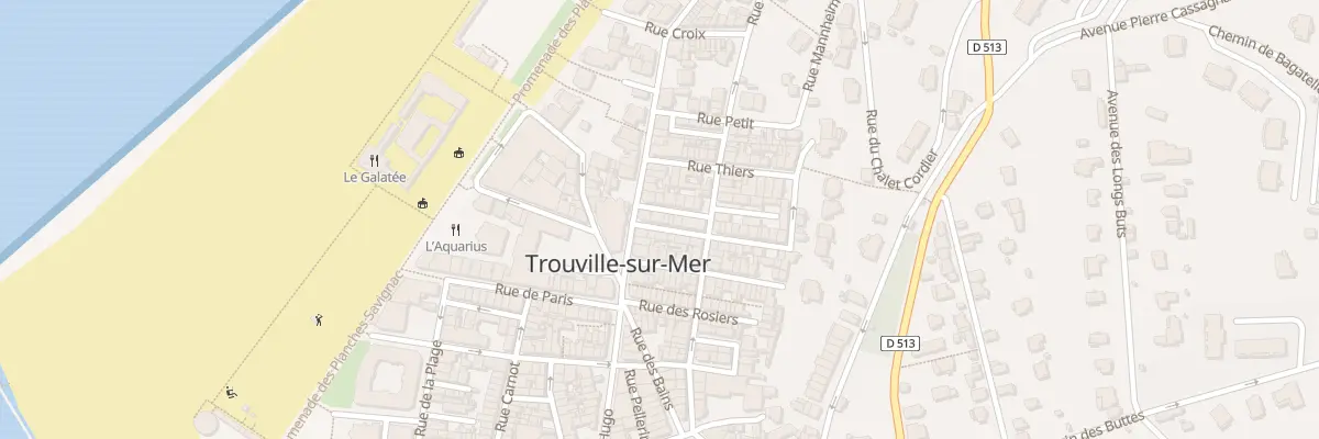 Plan du 4 Rue des Jardins à Trouville-sur-Mer
