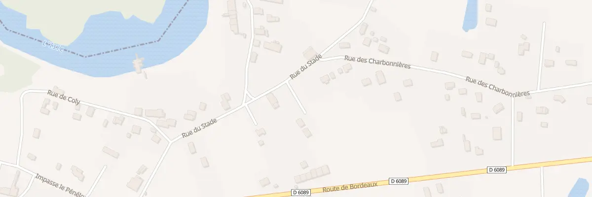 Plan du 55B Rue du Stade à Ménesplet