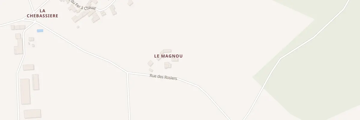 Plan du 5106 Le Magnou à Lorigné