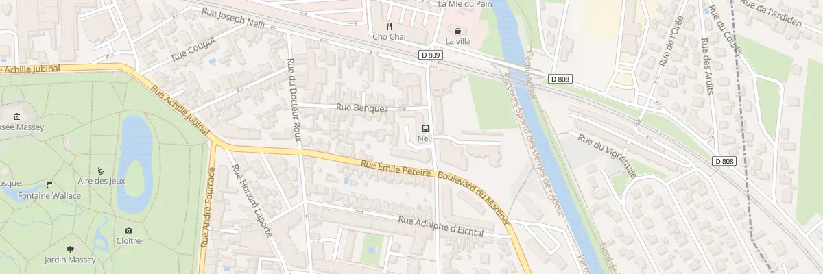 Plan du 24 Rue Benquez à Tarbes