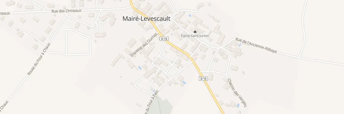 Plan du 8 Rue des Anciens Artisans à Mairé-Levescault