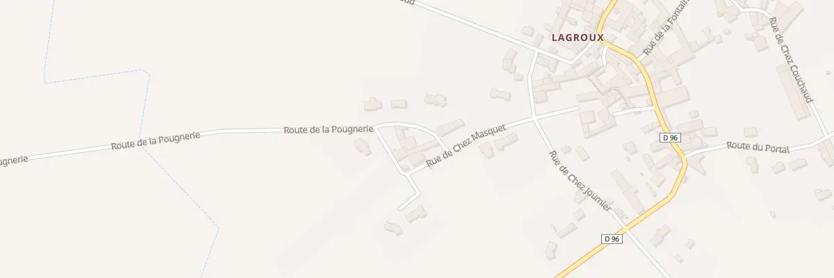 Plan du 165 Rte de la Pougnerie à Marsac