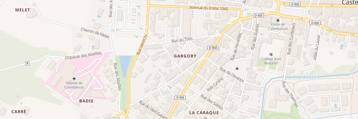 Plan du 10 Rue Roger Daron à Sainte-Marthe