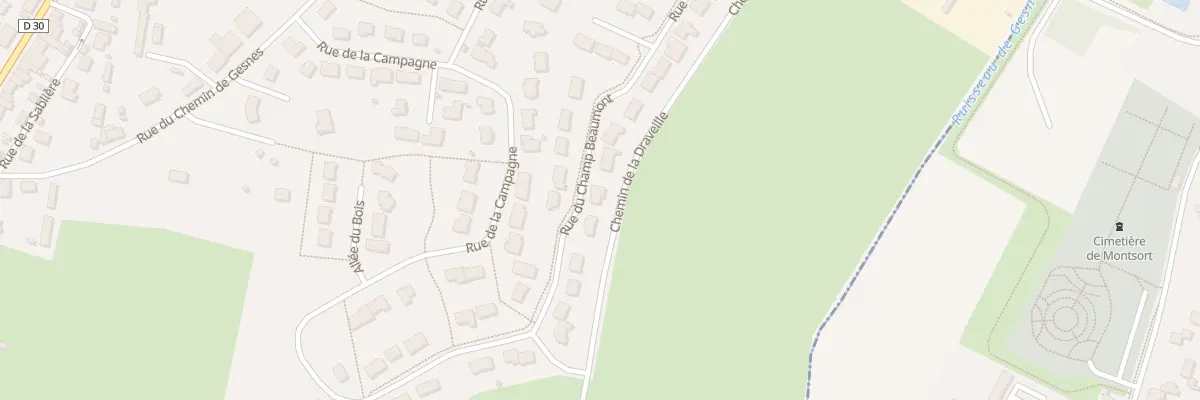 Plan du 31 Rue du Champ Beaumont à Saint-Germain-du-Corbéis