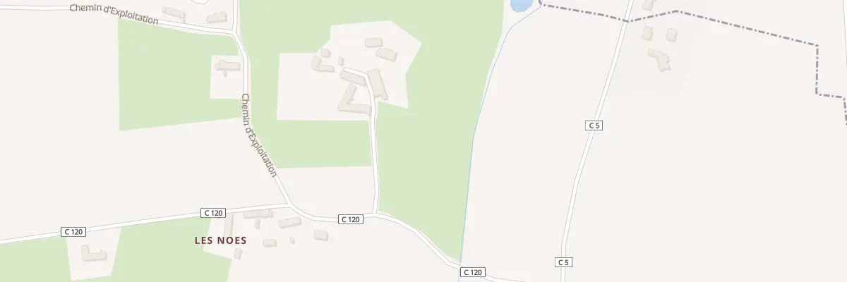 Plan du 3 Le Mesnil à Oisseau-le-Petit