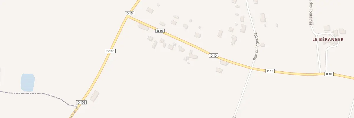 Plan du 80A Au Blois à Bonneville-et-Saint-Avit-de-Fumadières