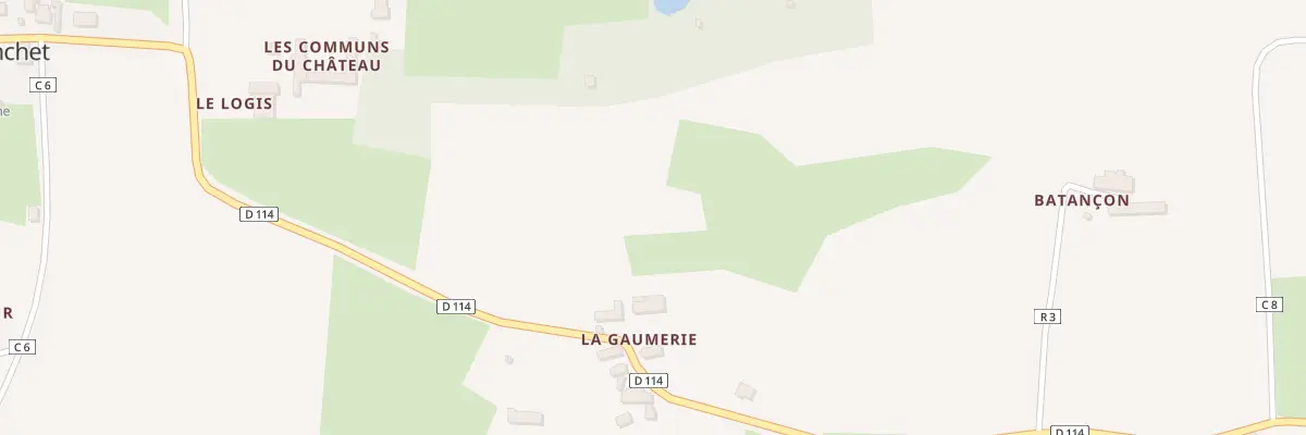 Plan du 5117 La Basse Gaumerie au Tronchet
