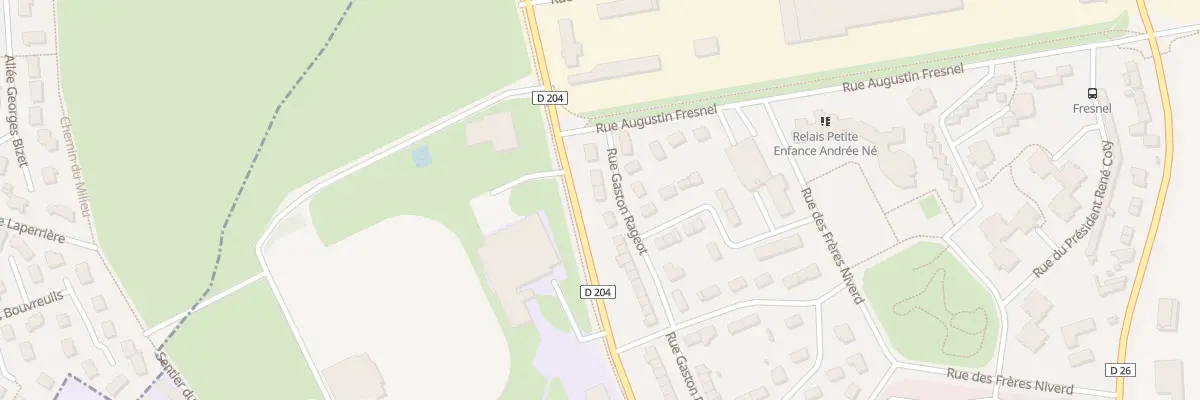 Plan du 47 Rue Gaston Rageot à Alençon