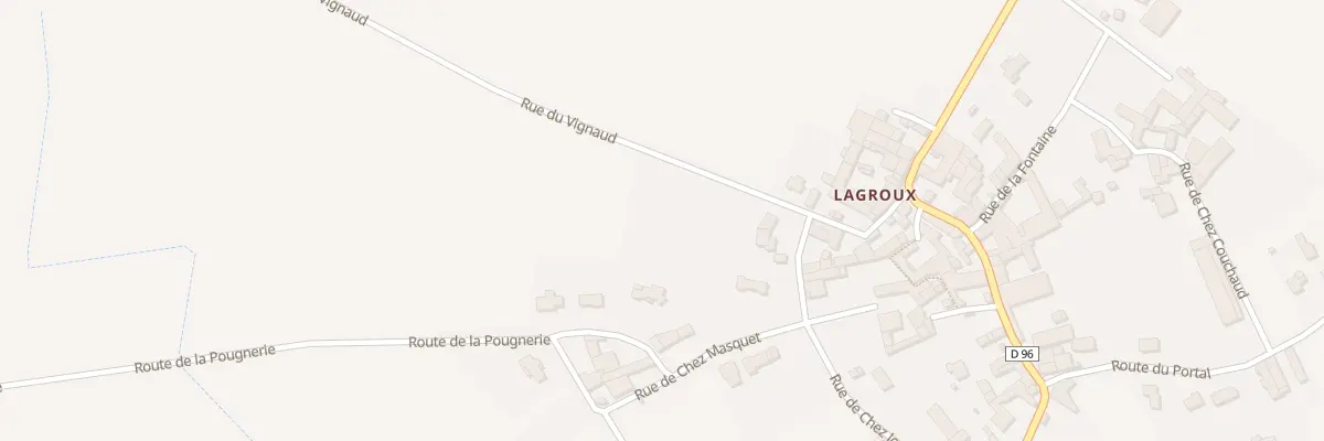 Plan du 158 Rte de la Pougnerie à Marsac