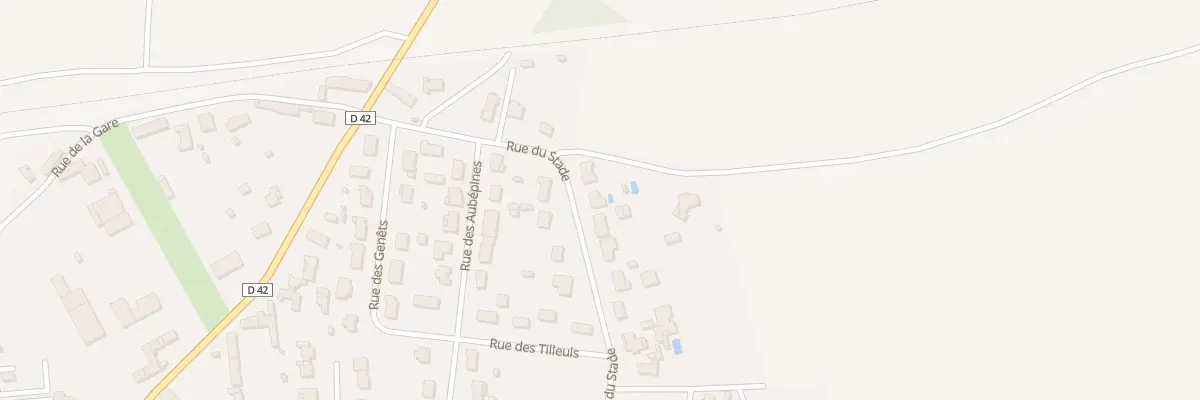 Plan du 17 Rue du Stade à Ayron
