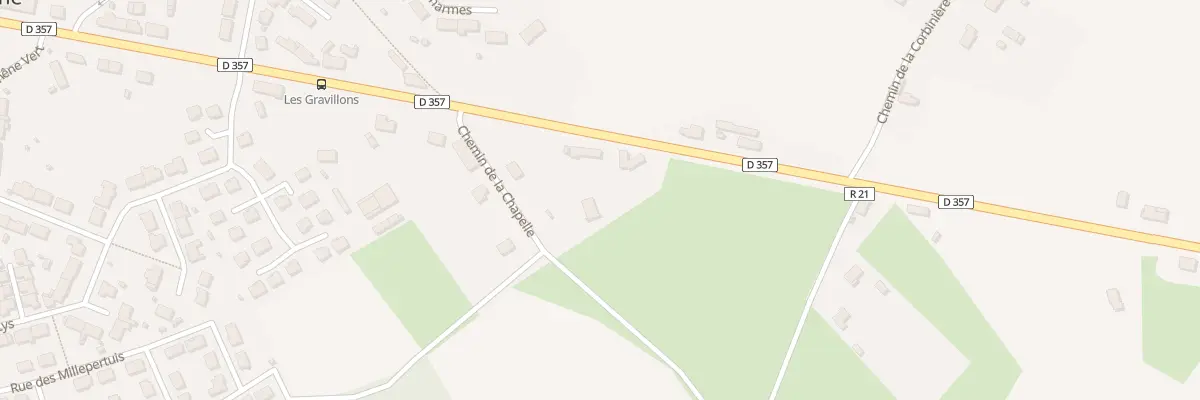 Plan du 5030A La Chapelle à Chaufour-Notre-Dame