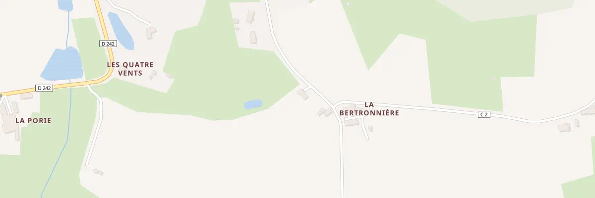 Plan du 5000 La Bertronniere à La Chapelle-Saint-Fray