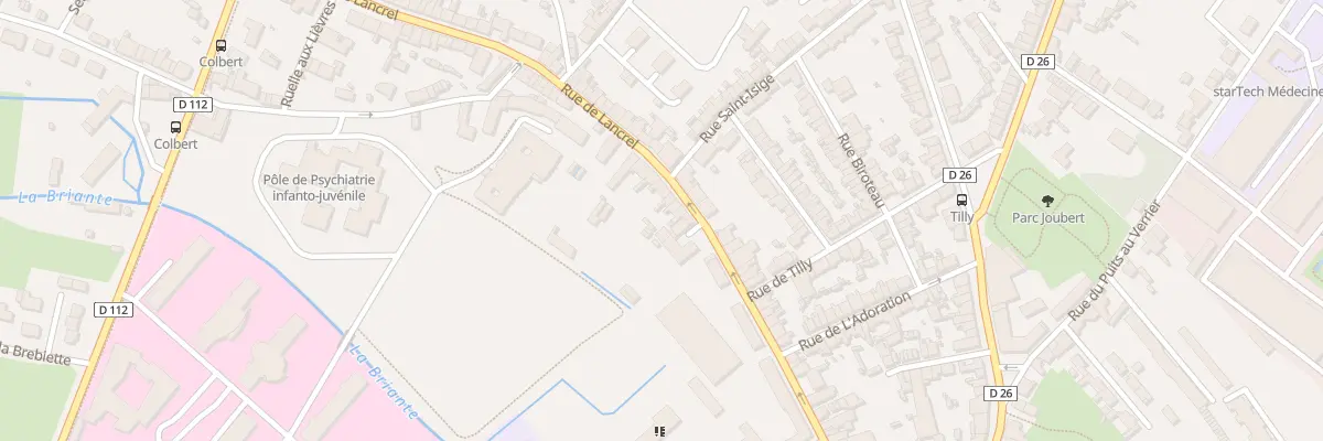 Plan du 69 Rue de Lancrel à Alençon