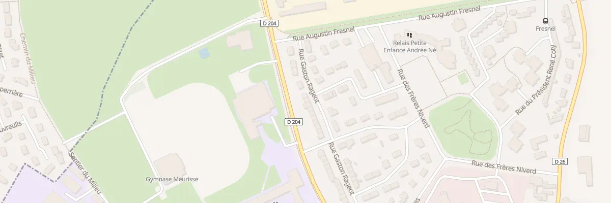 Plan du 41 Rue Gaston Rageot à Alençon