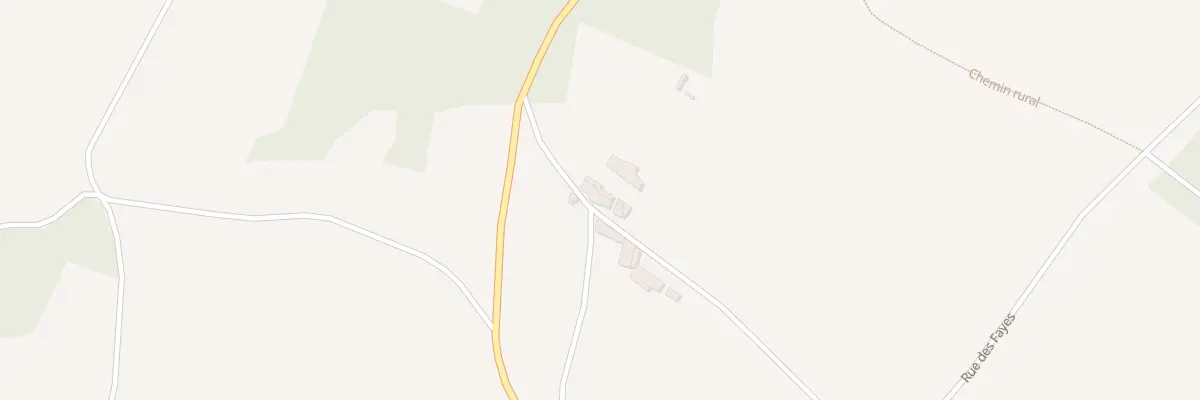 Plan du 5000 Chez Mesnard à La Forêt-de-Tessé