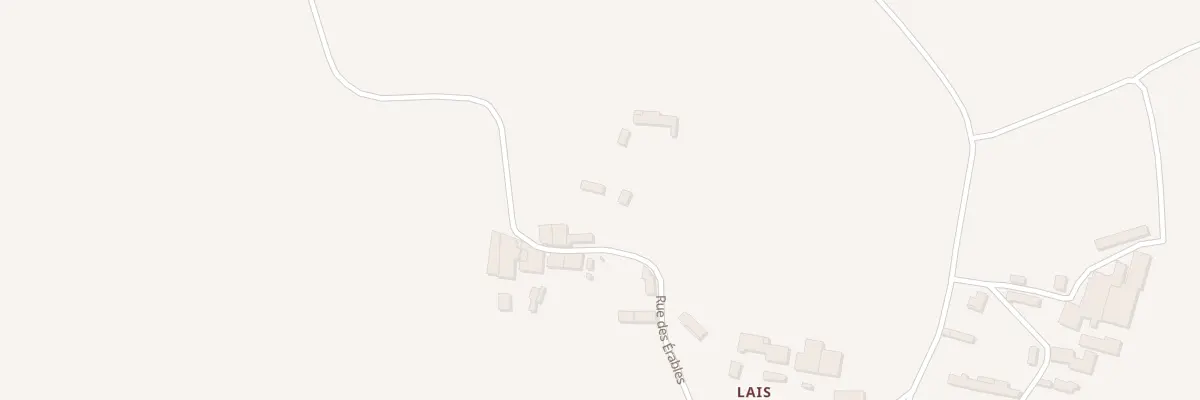 Plan du 10 Rue des Erables à Rom