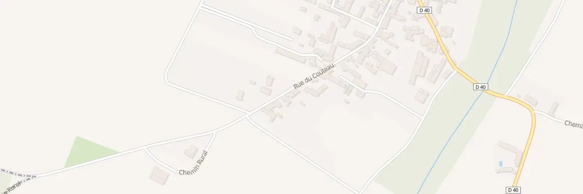 Plan du 19 Rue du Couteau à Mazeuil