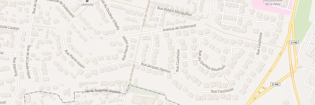 Plan du 7 Rue Jacques Hamon au Havre