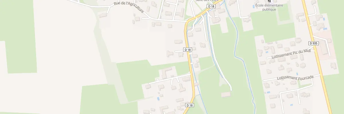 Plan du 4A Rue du Bastourra à Saint-Martin