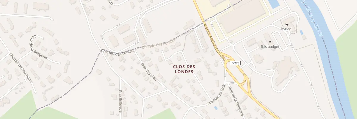Plan du 1 Clos des Londes à Saint-Arnoult