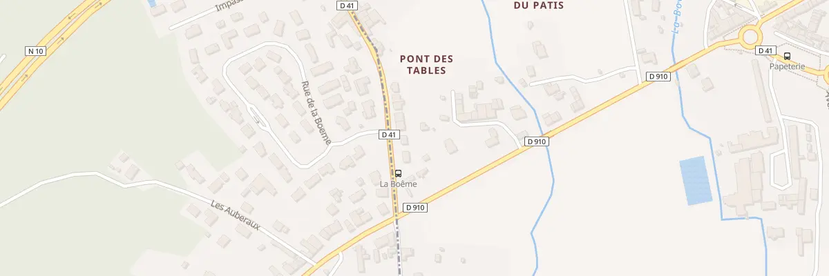 Plan du 3 Rte de Nersac à La Couronne