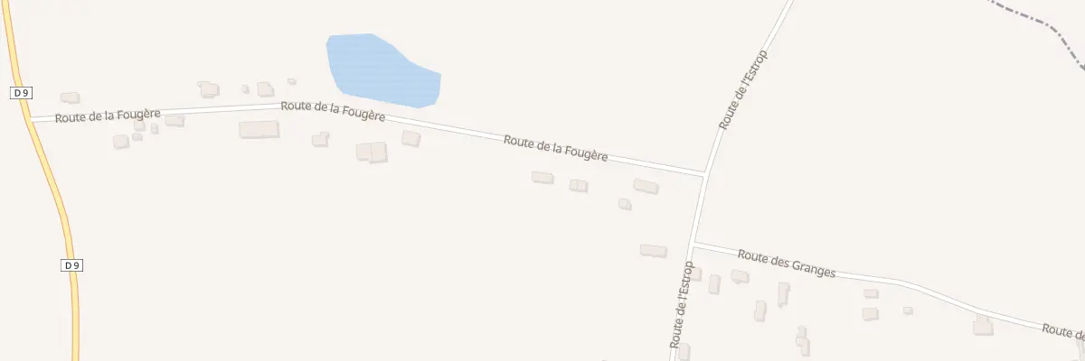 Plan du 10 Rte de la Fougère à Saint-Seurin-de-Prats