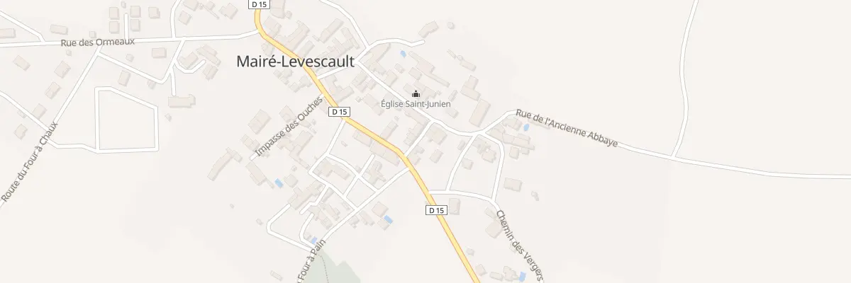 Plan du 2 Pas du Tilleul à Mairé-Levescault