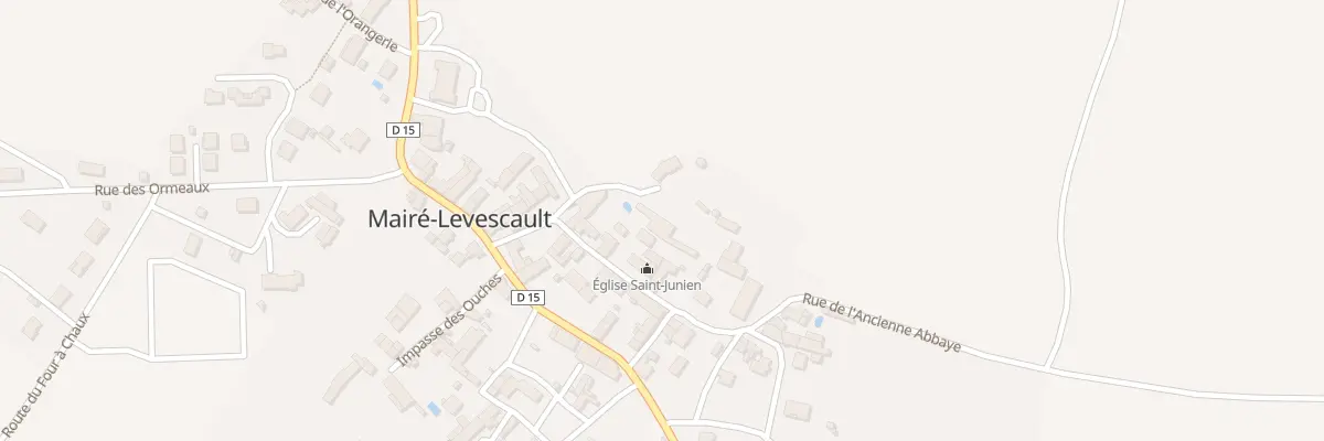 Plan du 2 Imp du Pigeonnier à Mairé-Levescault