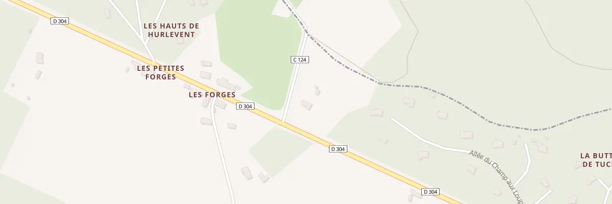 Plan du 5251 Les Forges à Lavardin