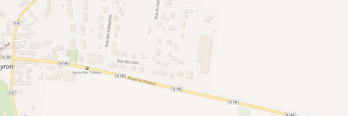 Plan du 3 Imp des Charmilles à Ayron