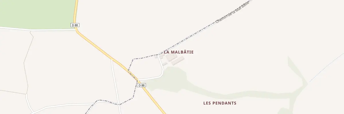 Plan du 5056 La Combe à Coulonges