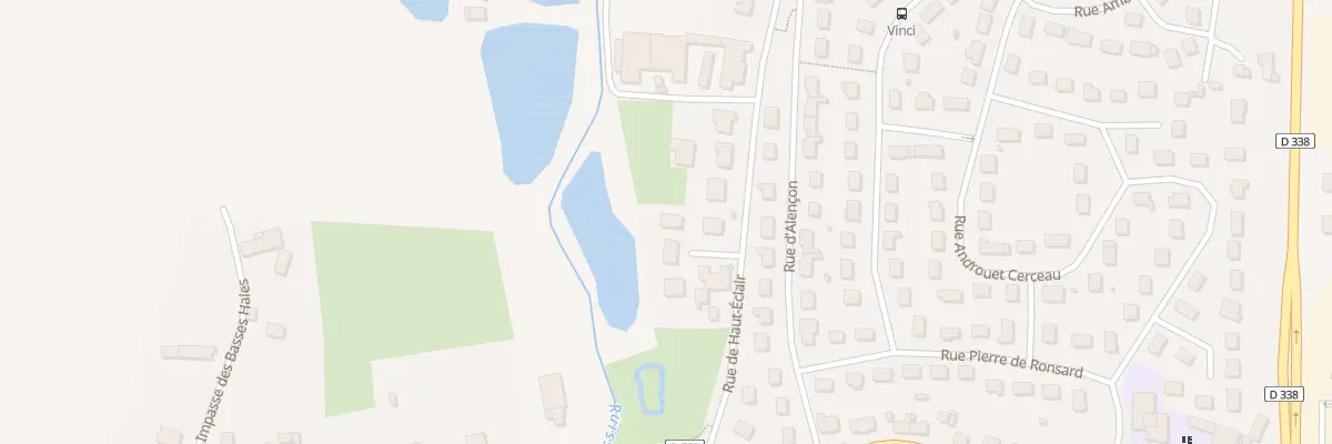 Plan du 31 Rue de Haut Eclair à Arçonnay