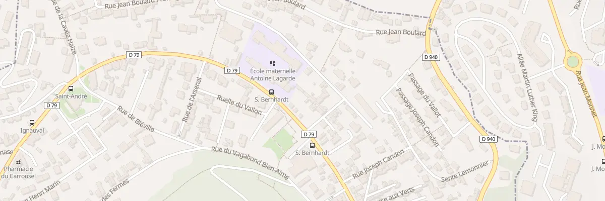 Plan du 50 Rue d’Ignauval à Sainte-Adresse